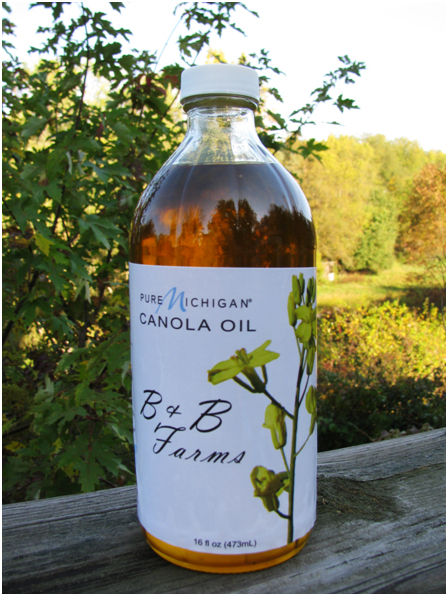 B&B Farms Oil Bottle