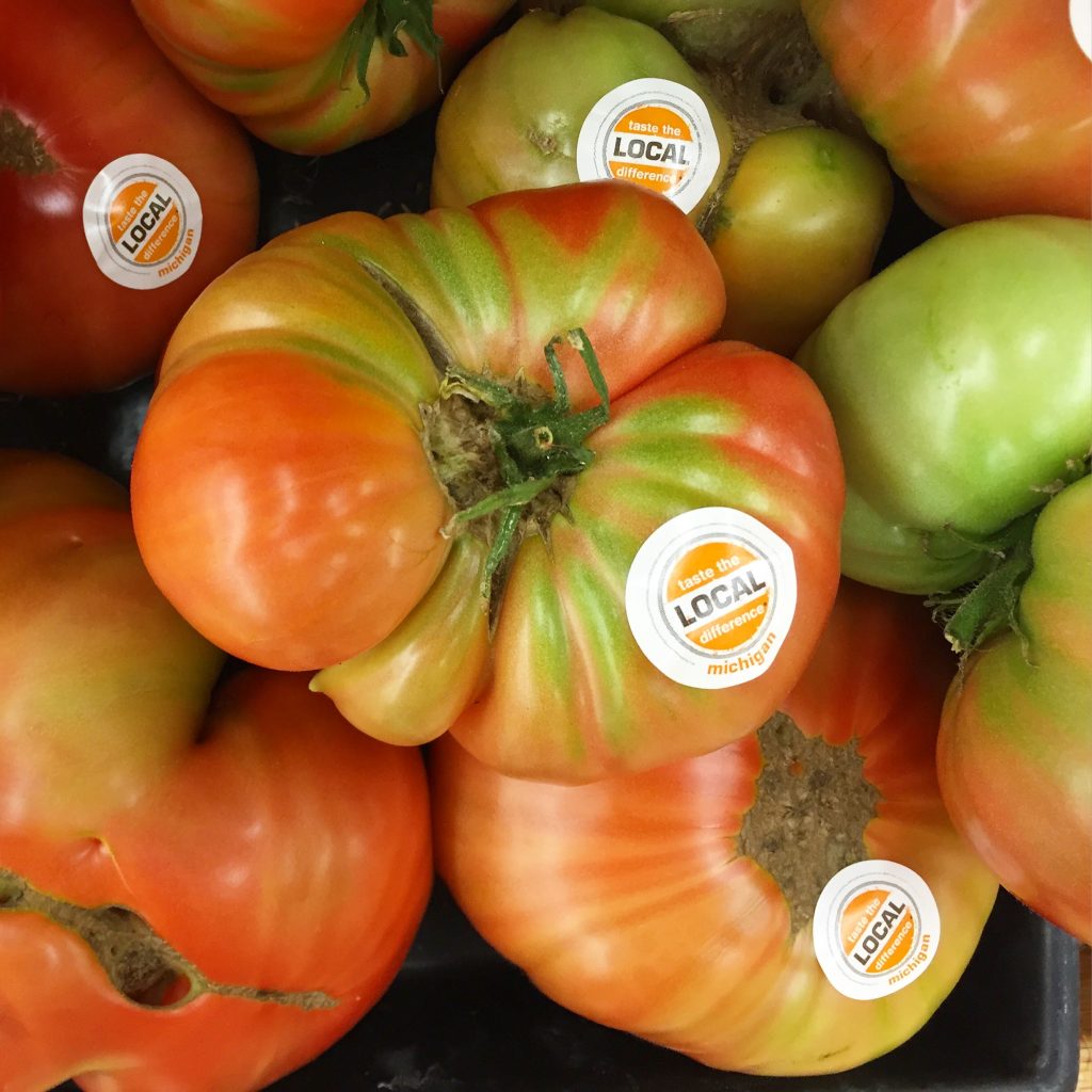 Summer Tomatoes with TLD Logo