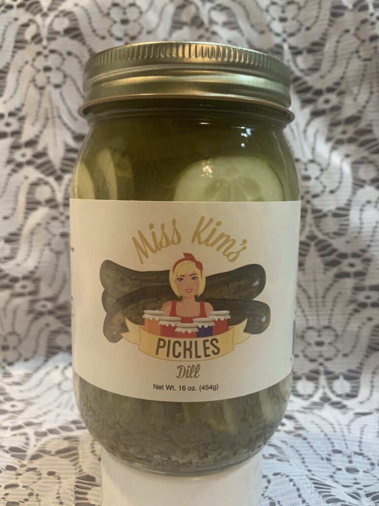 Miss Kim's Pickles dill chip pickles 