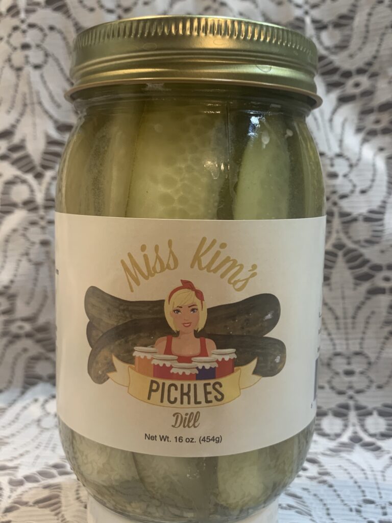 Miss Kim's Pickles dill spear pickles 