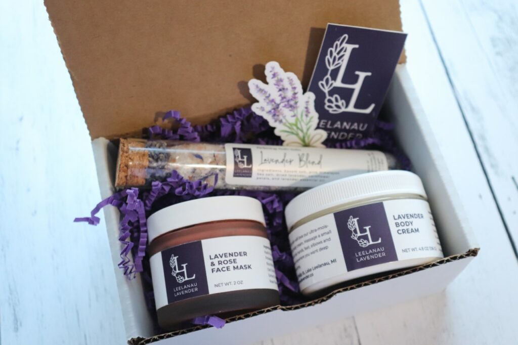 Leelanau Lavender gift box 