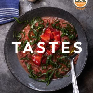 Tastes digital cookbook cover